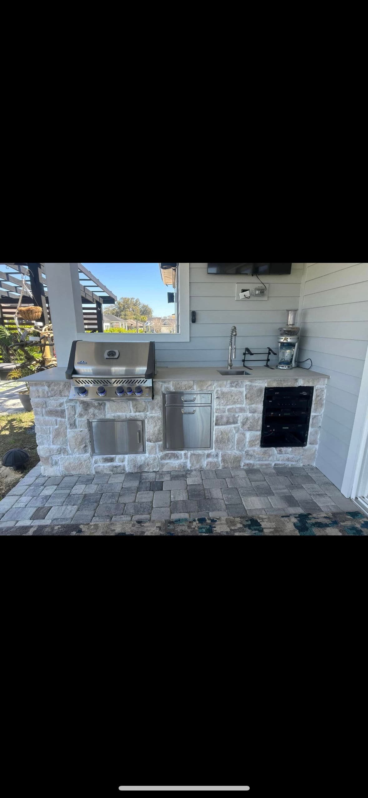 Project Beautiful Outdoor Kitchen Addition in Oakmont, Gainesville FL image