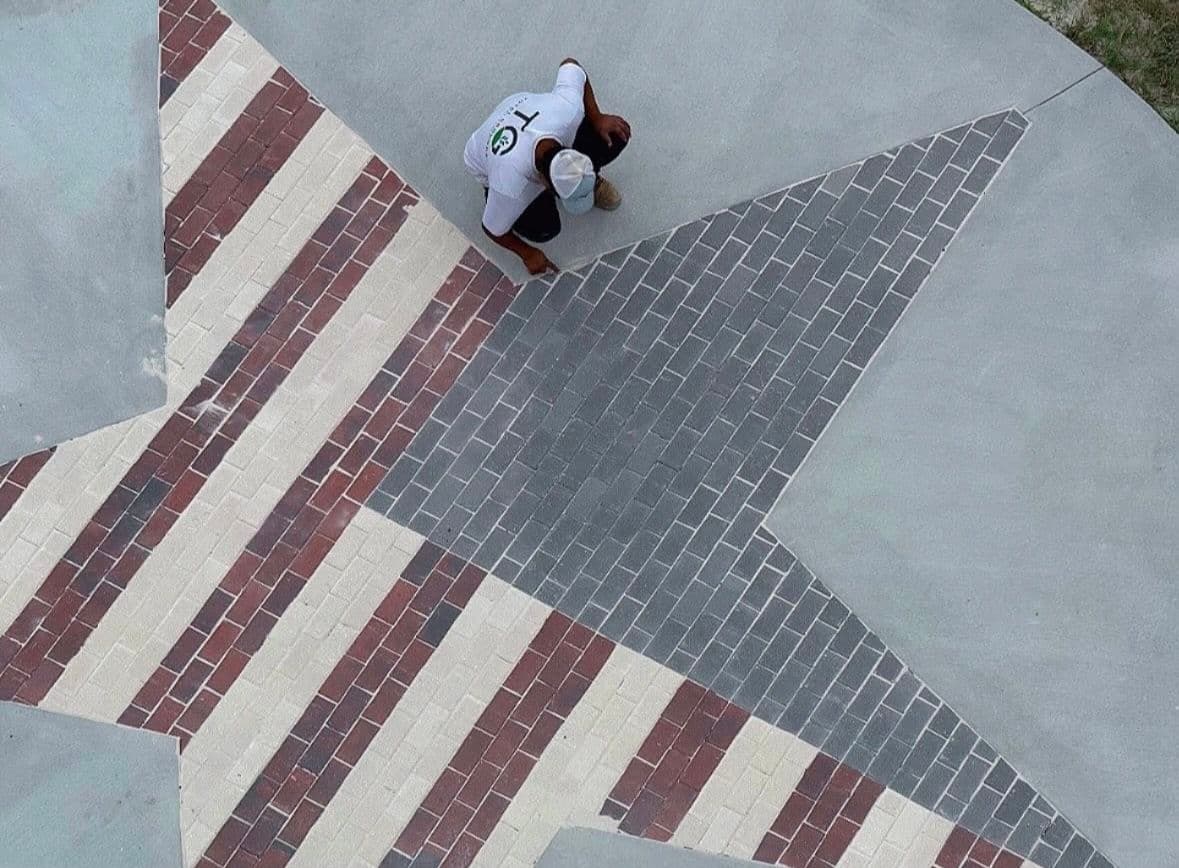 Project Stunning Paver Inlay at the Florida Welcome Center image