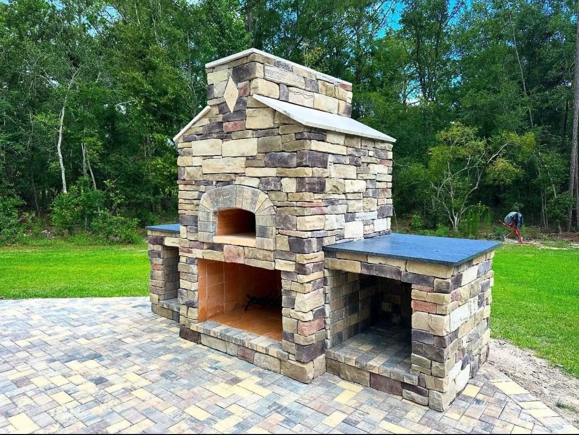 Project Crafting Outdoor Memories with a Wood-Burning Pizza Oven image