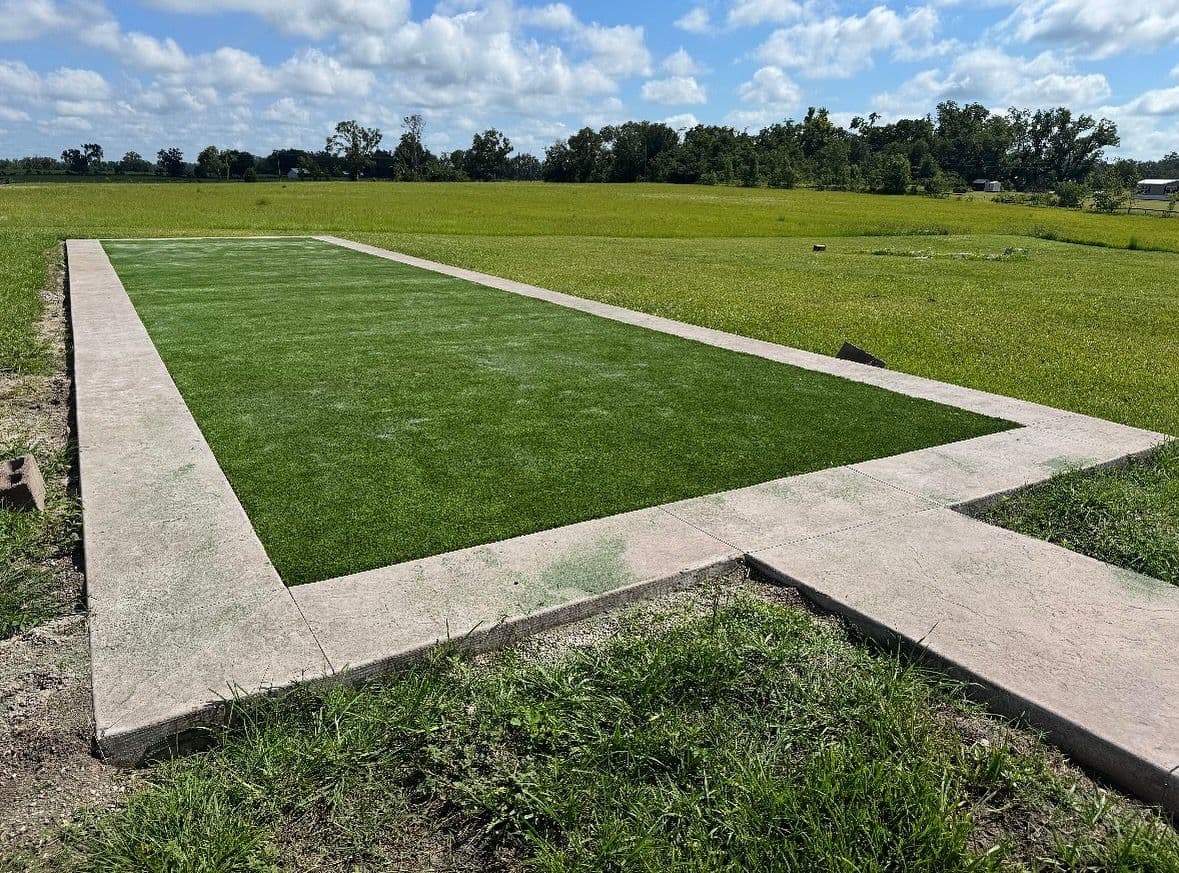 Artificial Turf Transformation for Outdoor Fun image